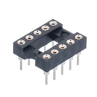 Панелька для микросхем DIP 10 цанговая