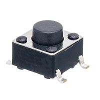 Кнопка тактовая SMD, 6х6 мм, h=5 мм, 4 контакта SWT-34-50