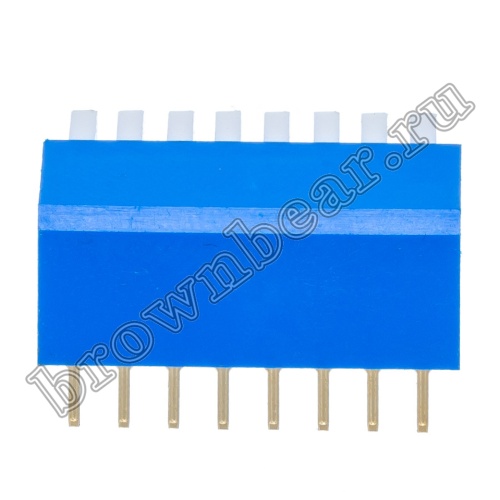 Переключатель Dip-Switch 8 контактных групп, пиано SWD3-8 фото 4
