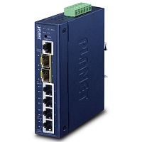 IGS-5225-4T2S Промышленный управляемый L2+ коммутатор Planet, 4 порта 1Гбит/с, 2 порта SFP 2.5Гбит/с