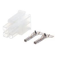 Разъем питания Mini-Fit 4 контакта, гнездо на кабель, шаг 4.2мм MF-4F