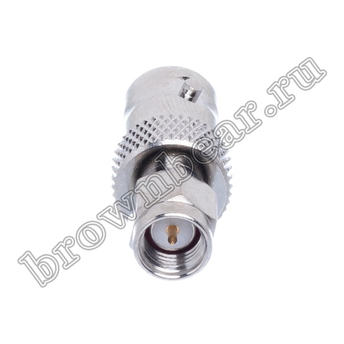 Переходник BNC гнездо - SMA штекер BNCJ/SMAP фото 2