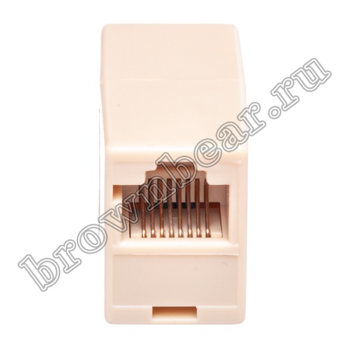 Переходник RJ-45 гнездо-гнездо GCT11-8P8C фото 4