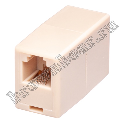 Переходник RJ-11 гнездо-гнездо GCT1-1-6P4C