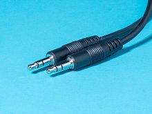 Кабель (шнур) аудио, mini Jack 3.5мм штекер – mini Jack 3.5мм штекер, 1 метр