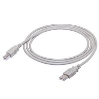 Кабель интерфейсный USB, type А - type В, вилка - вилка, 1.5 метра