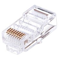 Разъём RJ-45 (8P8C), вилка под многожильную витую пару TPR-8P8C
