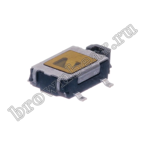 Кнопка тактовая SMD угловая, 6x4 мм, h=7.5 мм, 4 контакта SWT-36 фото 3