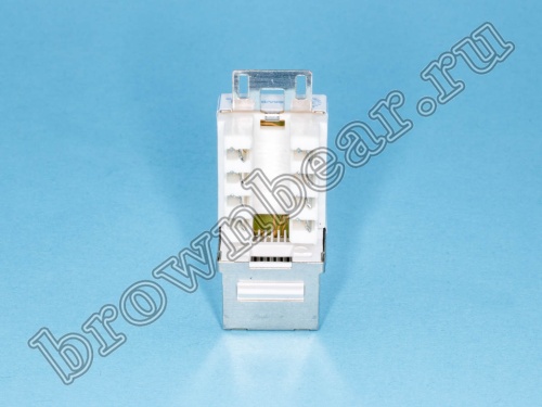 Модуль RJ-45 8P8C кат.5e, Keystone,  универсальный, PCnet  фото 2