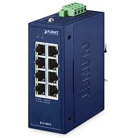 IGS-800T Промышленный неуправляемый коммутатор Planet 8 портов 10/100/1000 Мб/с