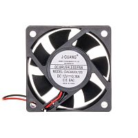 Вентилятор осевой 60х60х20, DC 12В, 0.16А, подшипник скольжения DAC6020L12S