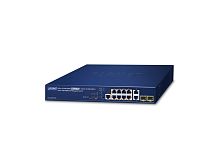 GS-5220-8P2T2S Управляемый L2+ коммутатор Planet, 8 портов 10/100/1000Мбит/с 802.3at РоЕ, 240 Ватт, 2 комбо порта RJ-45/SFP 100/1000Мбит/с
