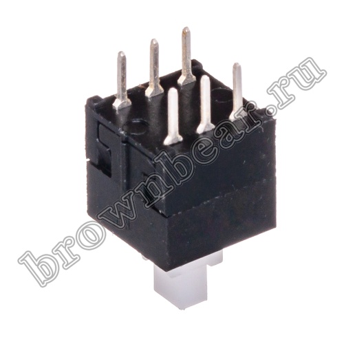 Кнопка мини  с фиксатором PSM8-1-0 фото 4
