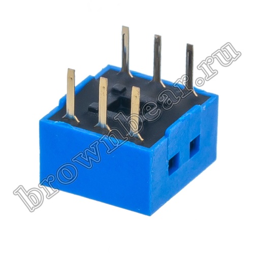 Переключатель Dip-Switch 3 контактных группы SWD1-3 фото 2