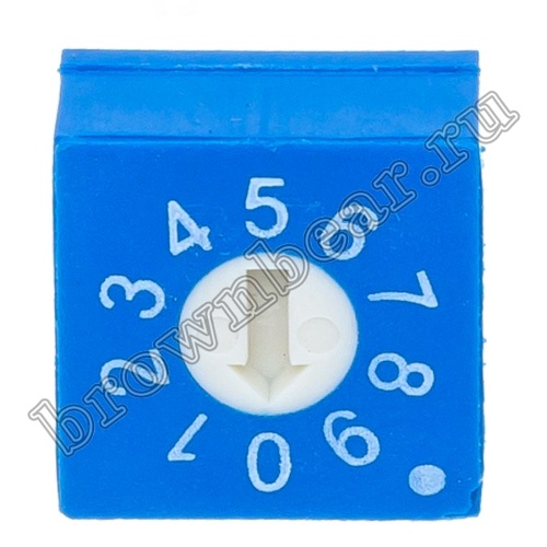 Переключатель Dip-Switch 10 позиций, поворотный SWD10 фото 2