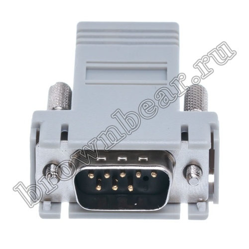 Переходник D-SUB 9 вилка - RJ45 гнездо GC-9MT8 фото 2