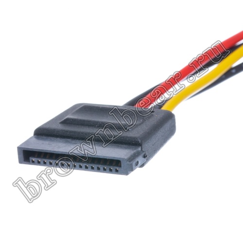 Переходник питания для HDD/SSD, Molex - SАТА GCSATA-1 фото 2