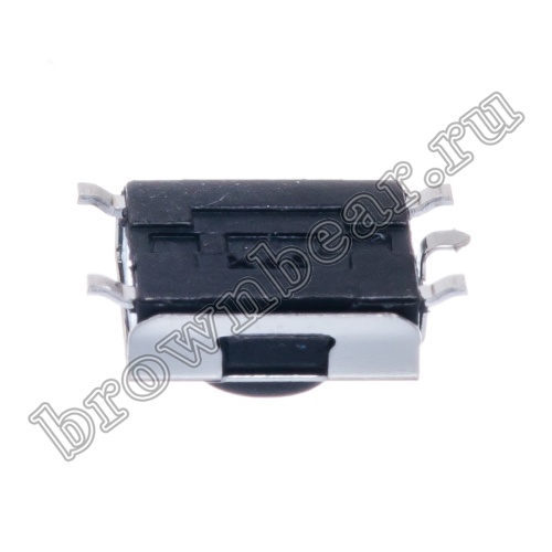 Кнопка тактовая SMD, 6x6 мм, h=3.2 мм, 4 контакта SWT-32 фото 2